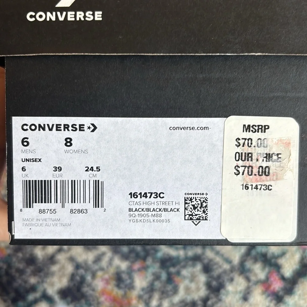 CONVERSE All Star CTAS High Street Hi Sneakers - Picture 8 of 9